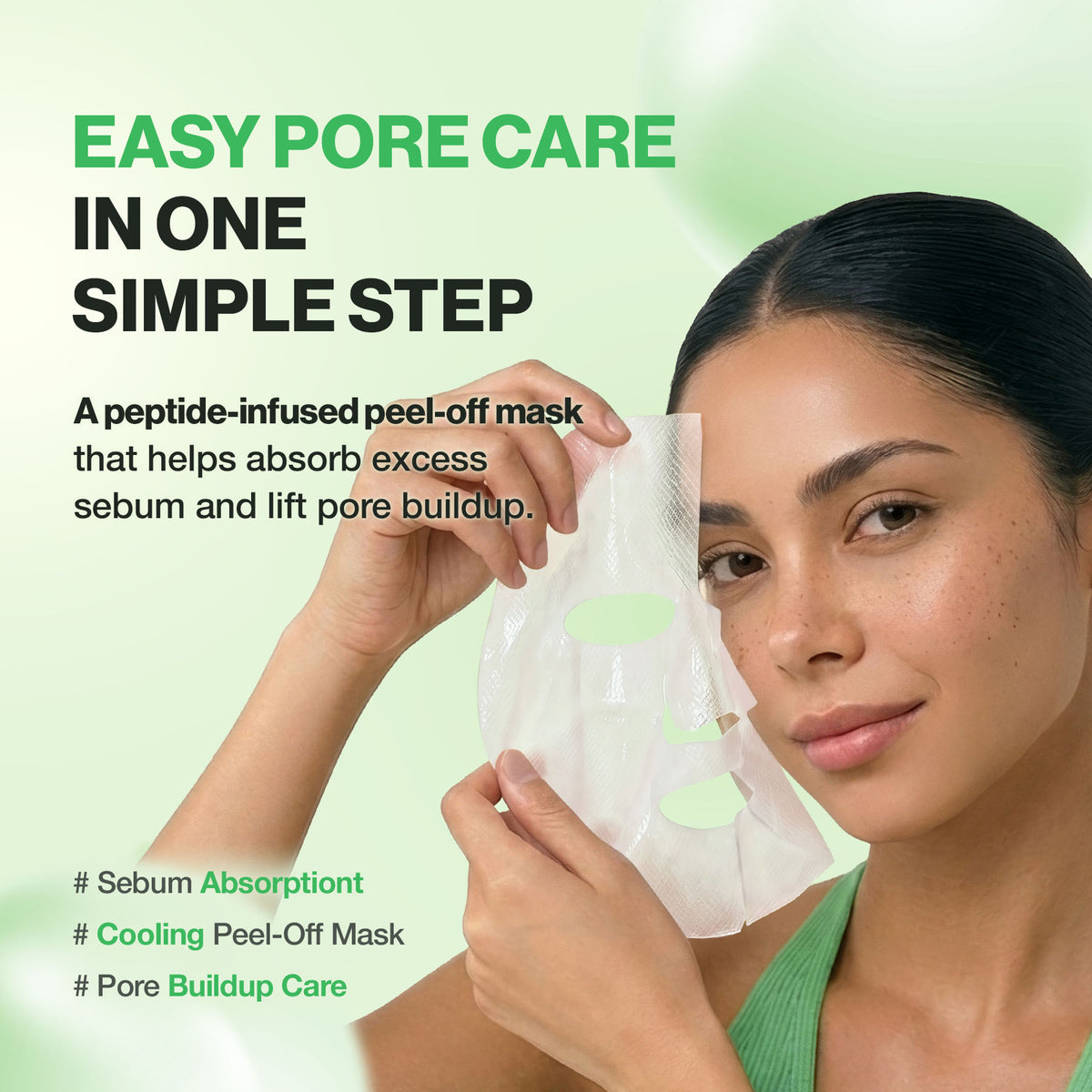 (Pore Peptide) Sebum Out Tightening Mask