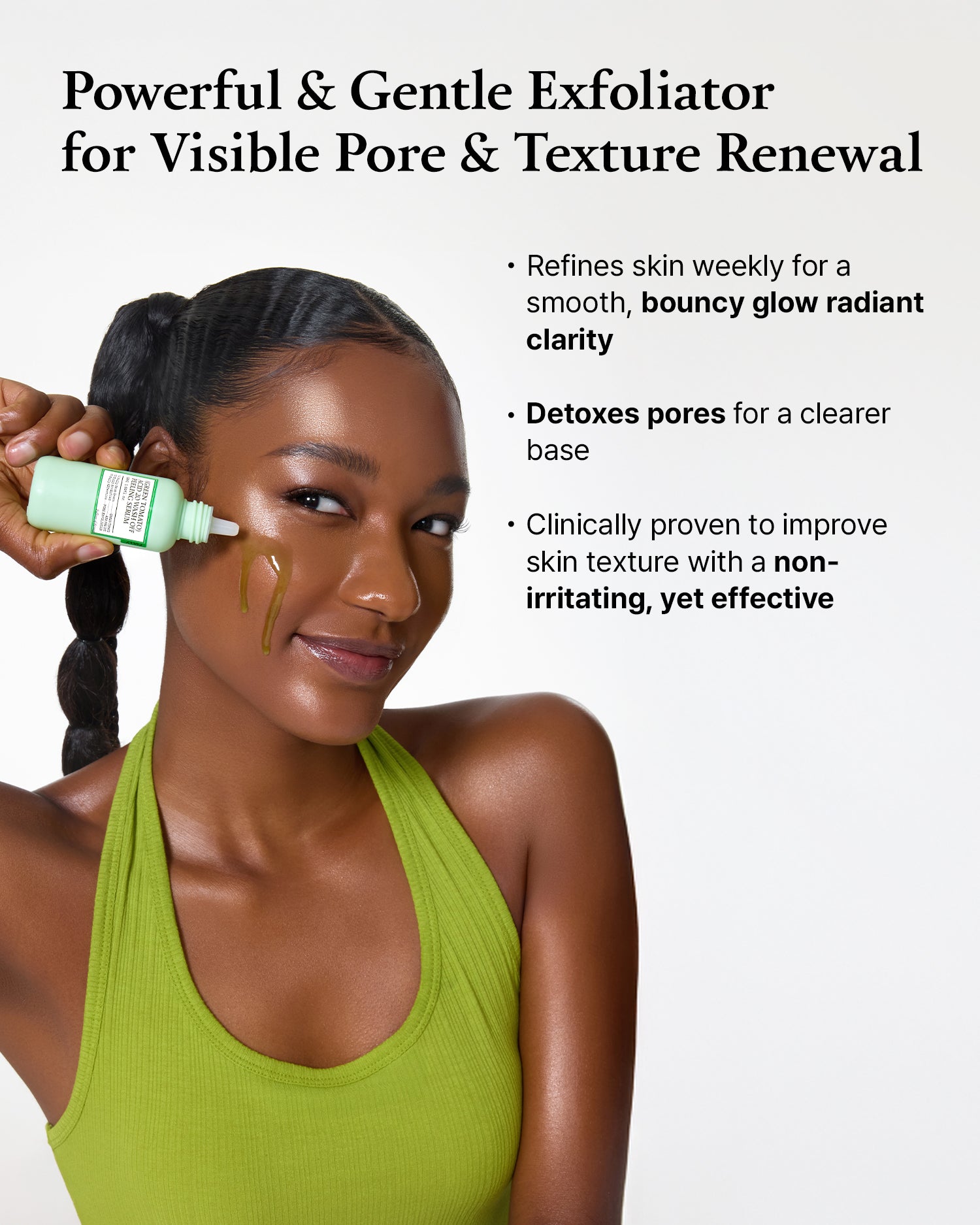 (Green Tomato) Acid 20 Exfoliating Wash Off Serum