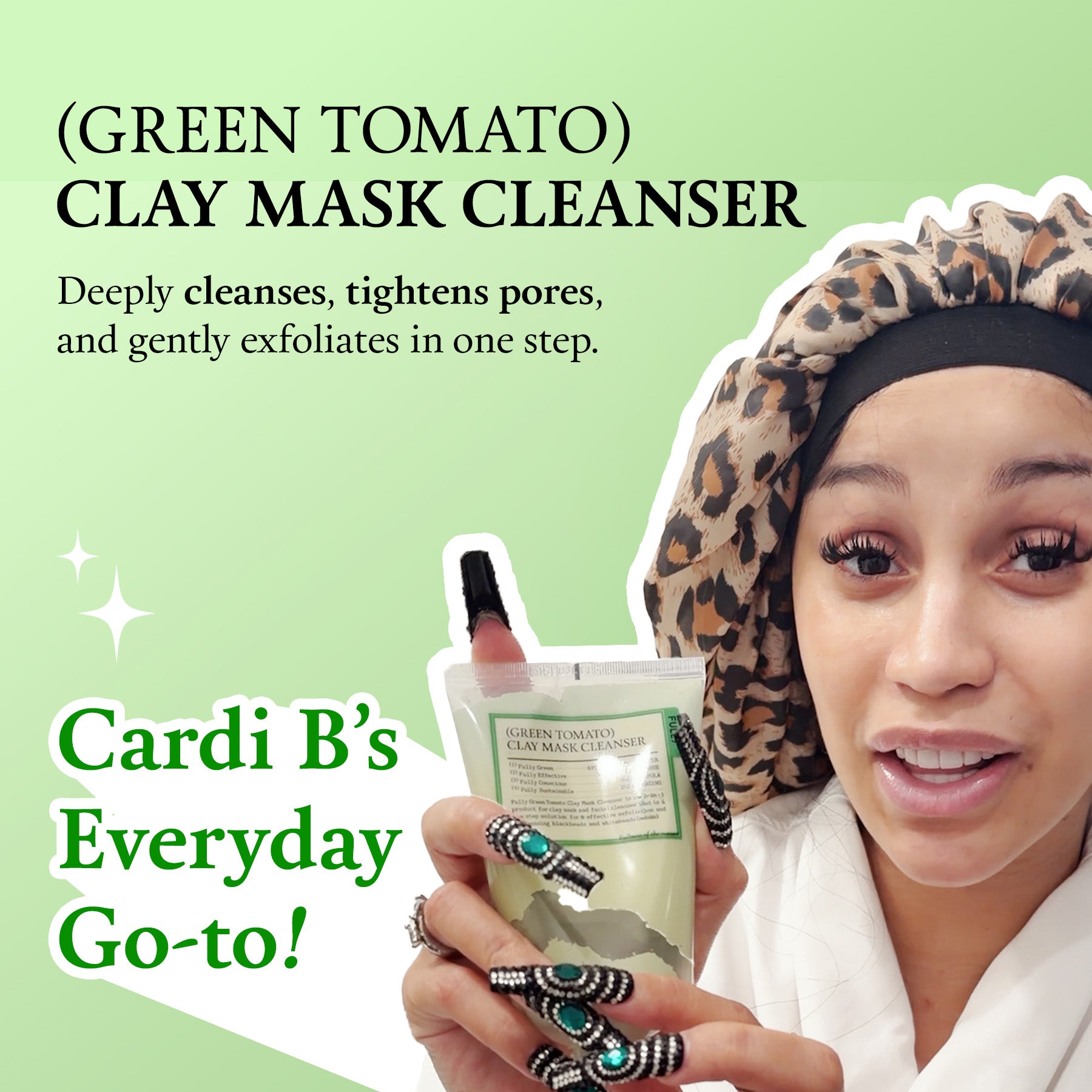 (Green Tomato) Clay Mask Cleanser