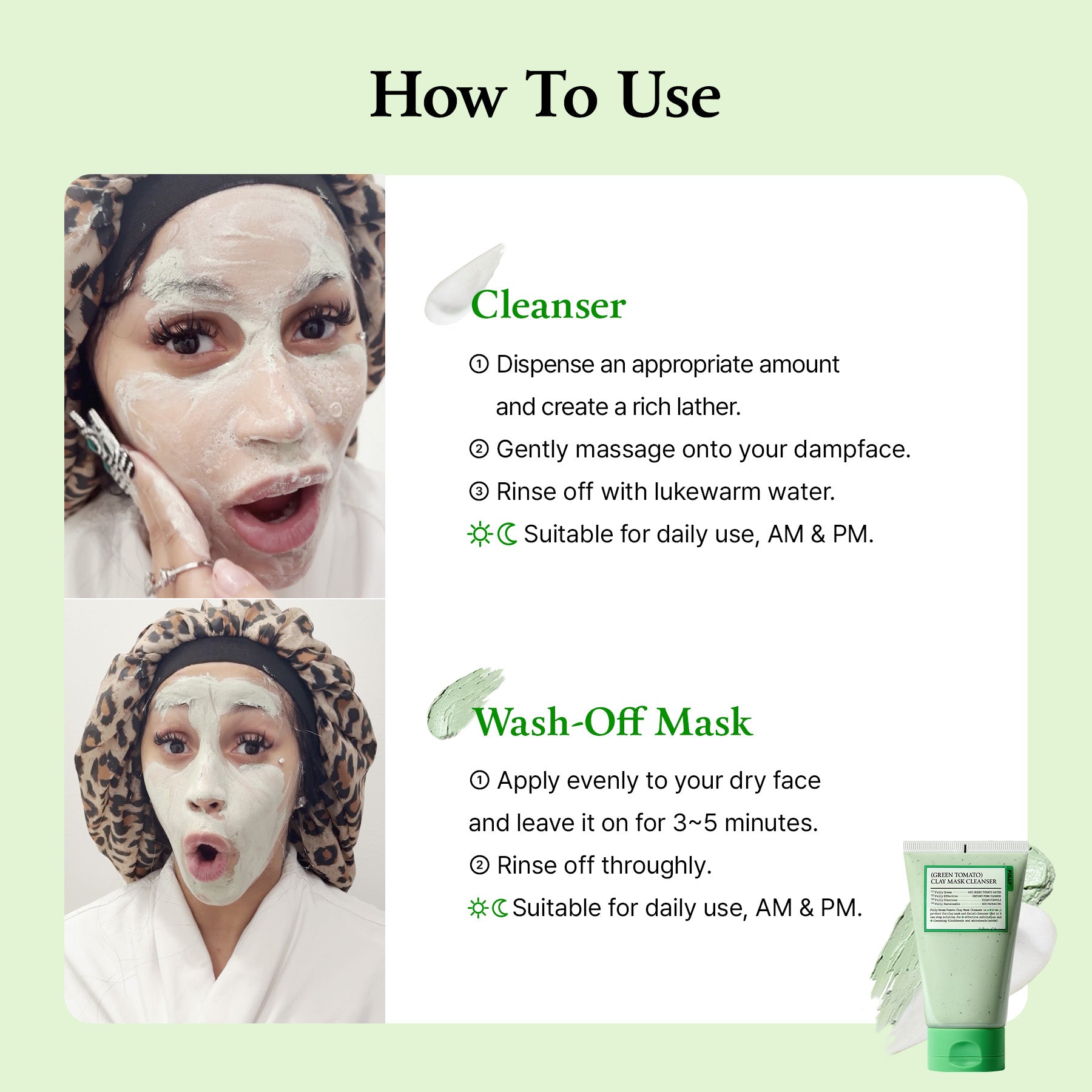 (Green Tomato) Pore Reset Trio