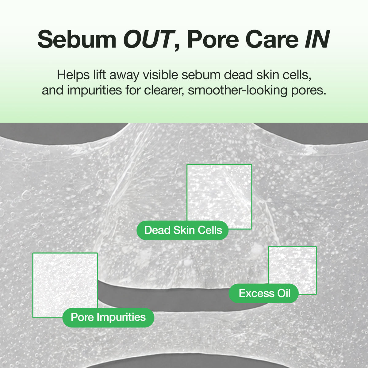 (Pore Peptide) Sebum Out Tightening Mask