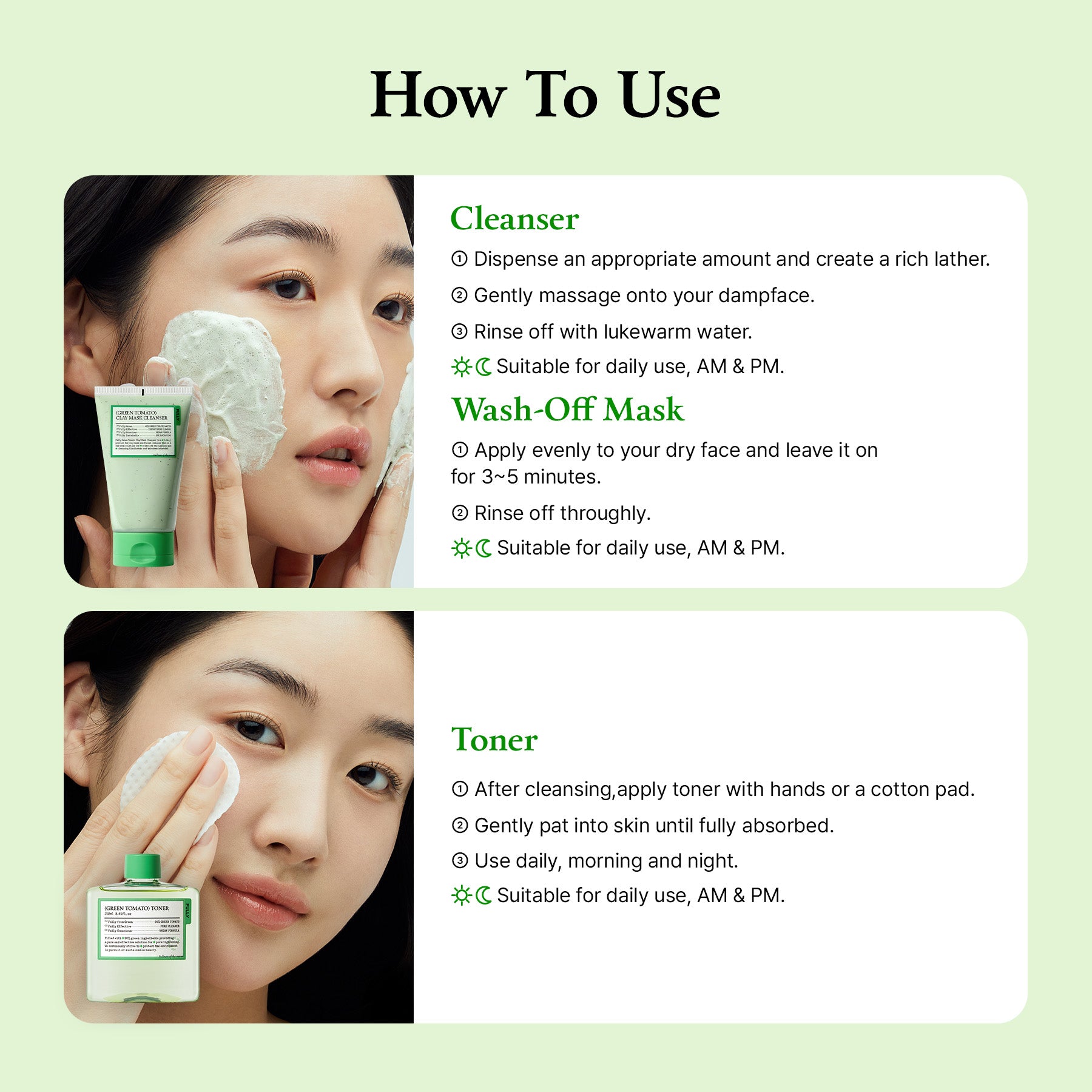 (Green Tomato) Pore-fection Set