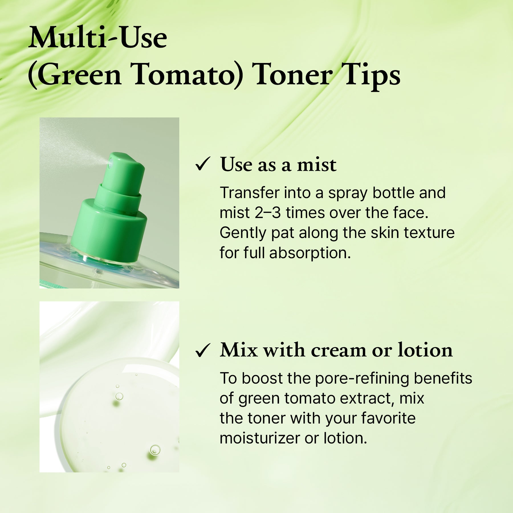 (Green Tomato) Toner