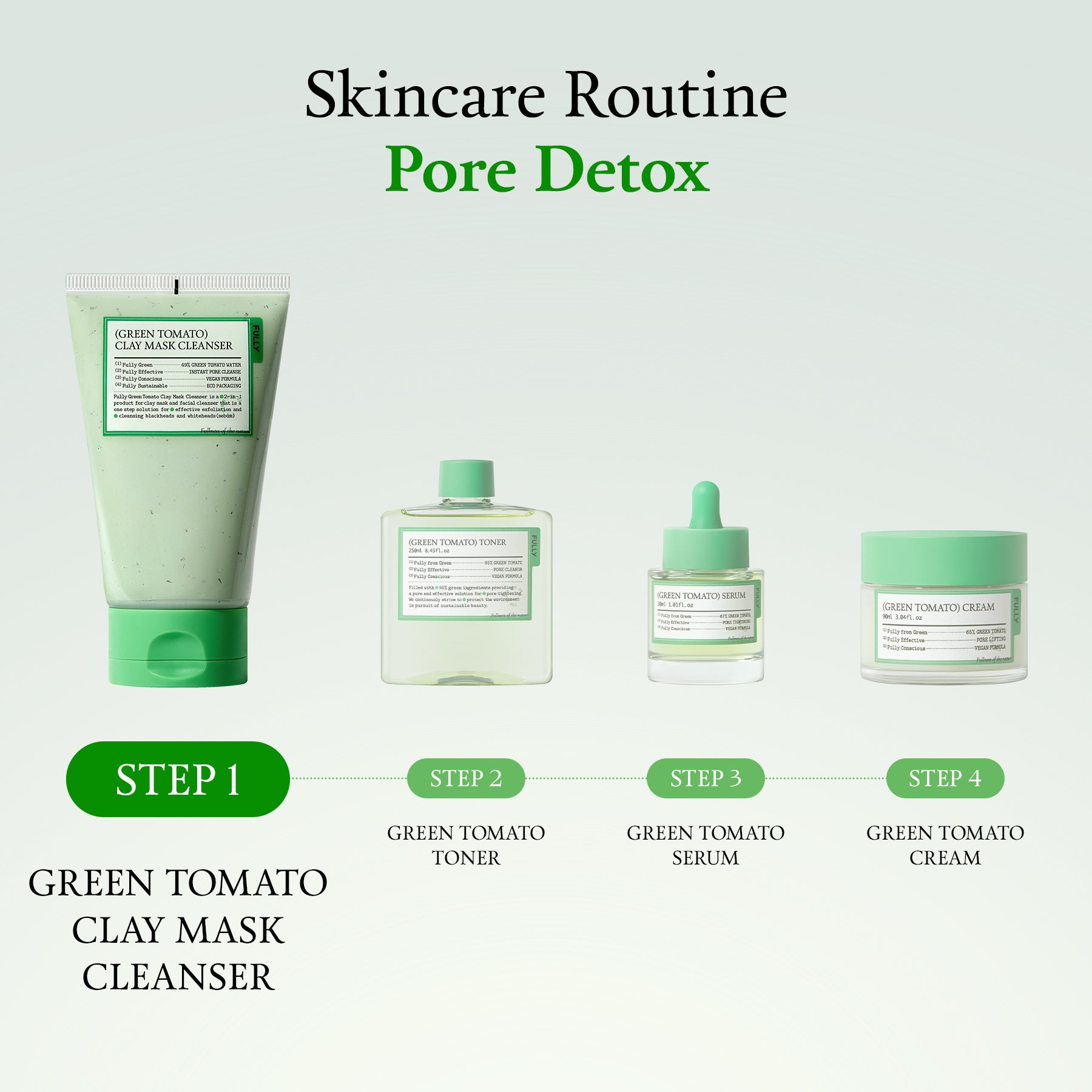 (Green Tomato) Clay Mask Cleanser
