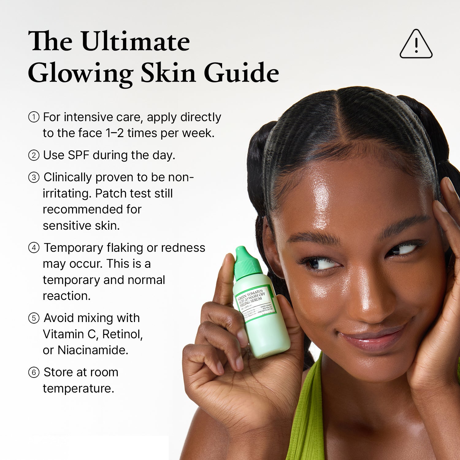 (Green Tomato) Acid 20 Wash Off Peeling Serum