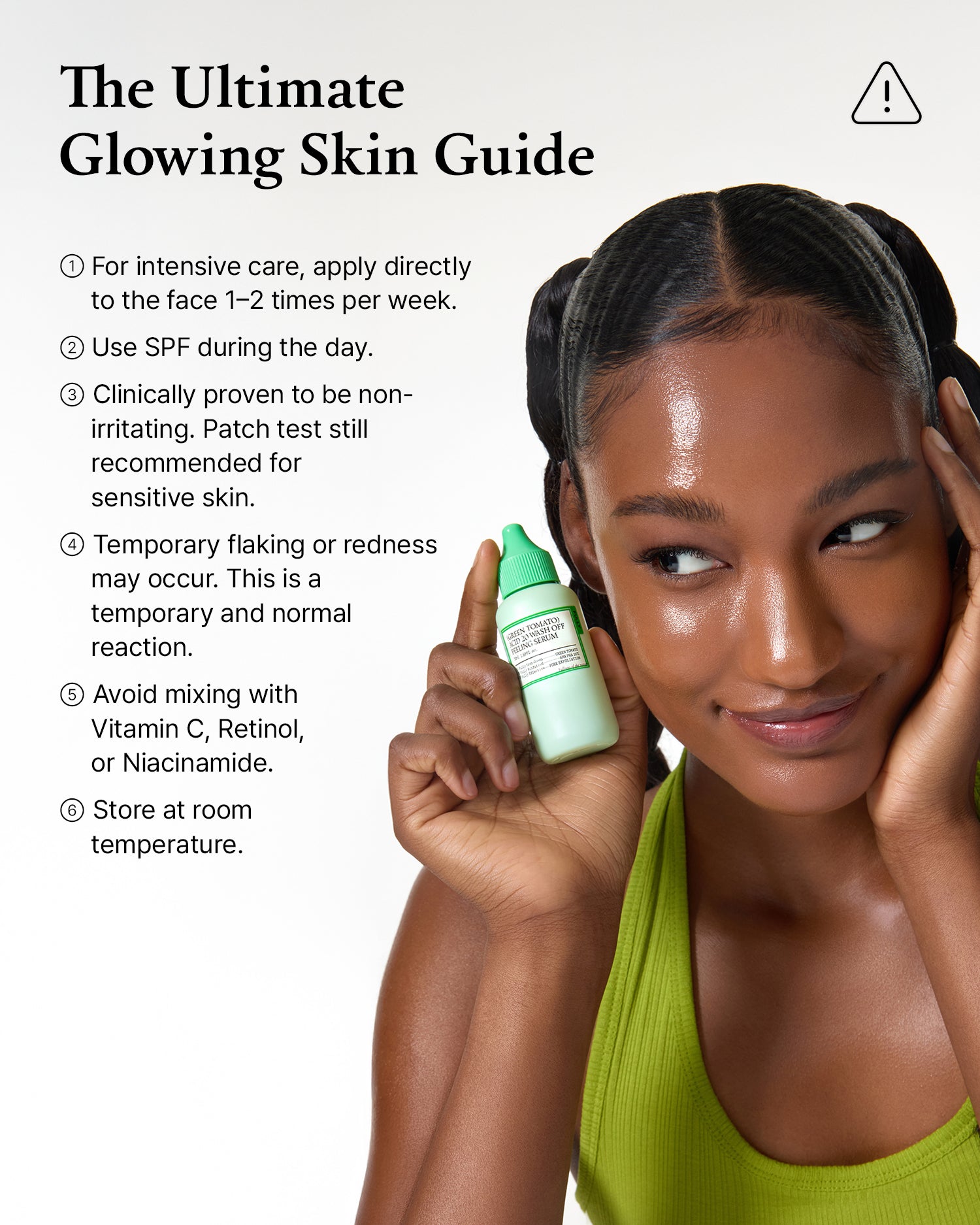 (Green Tomato) Acid 20 Exfoliating Wash Off Serum