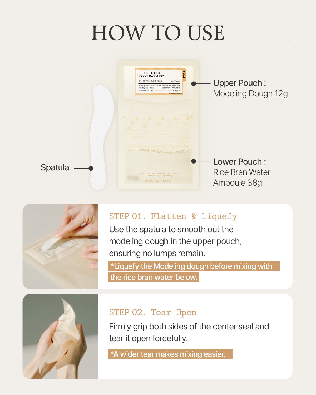 (Rice-Dough) Modeling Mask