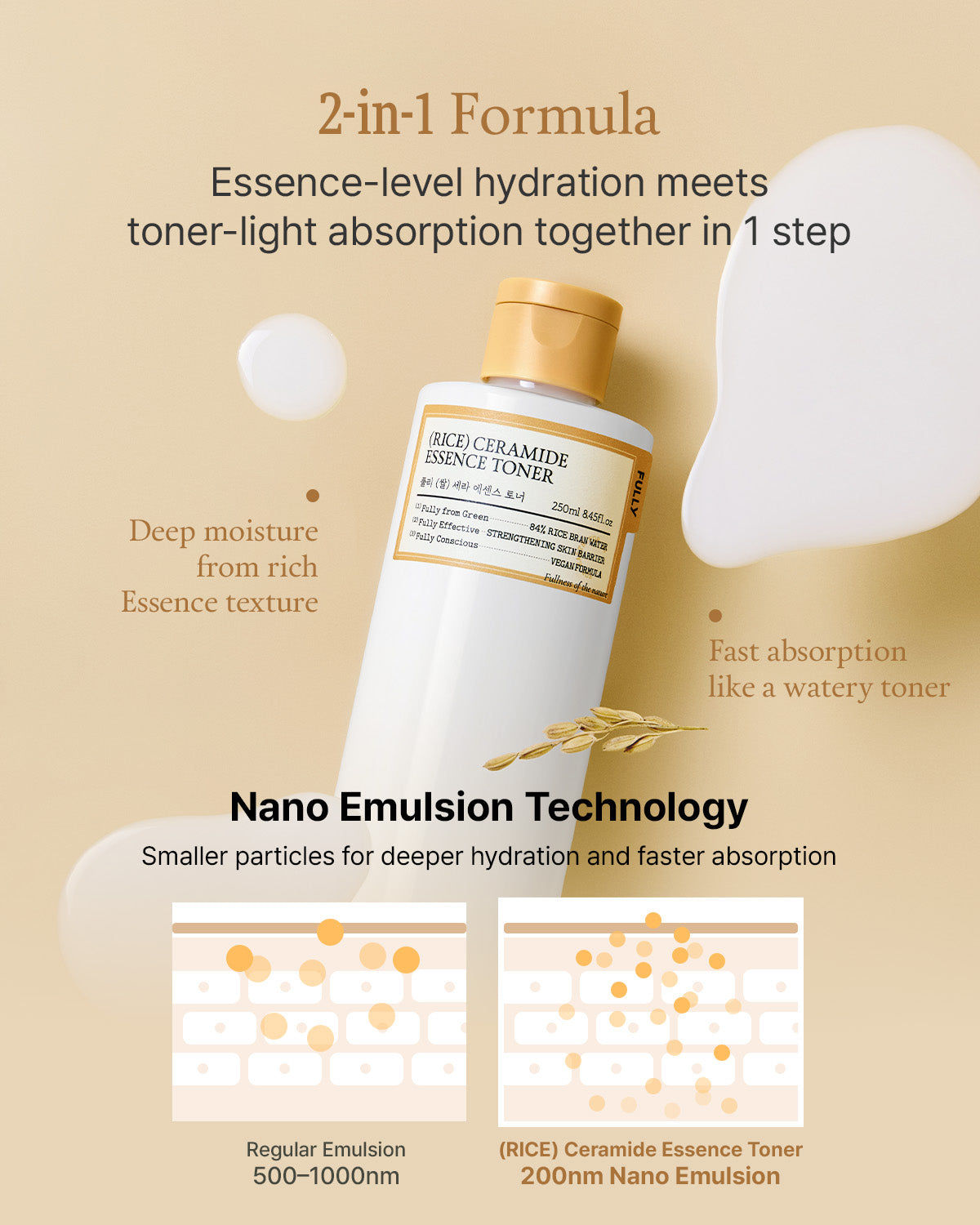 (Rice) Ceramide Essence Toner