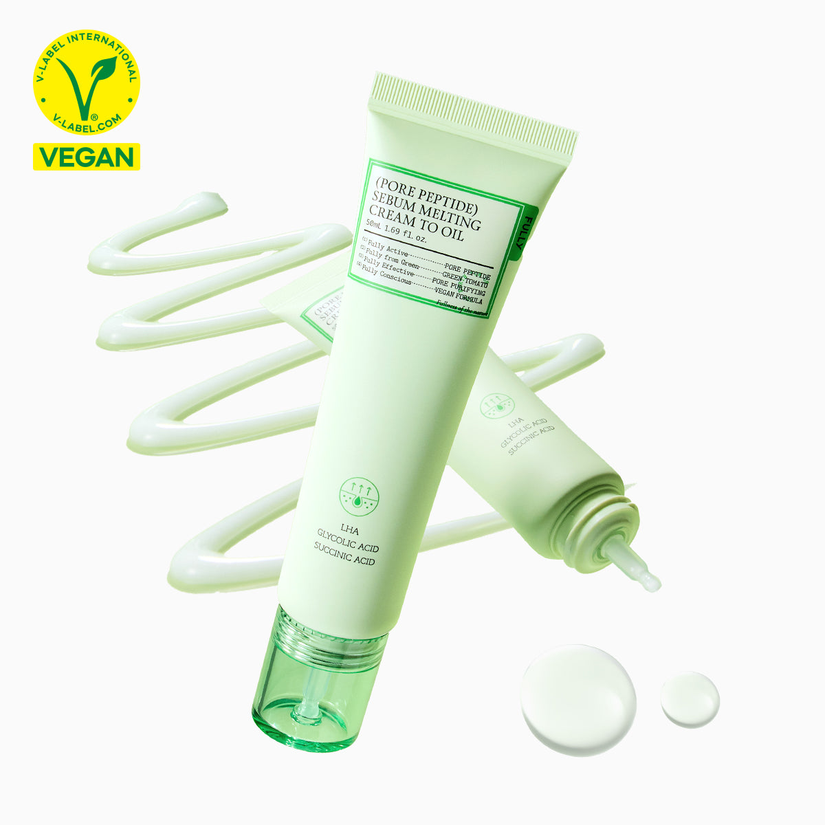 (Pore Peptide) Sebum Melting Cream to Oil
