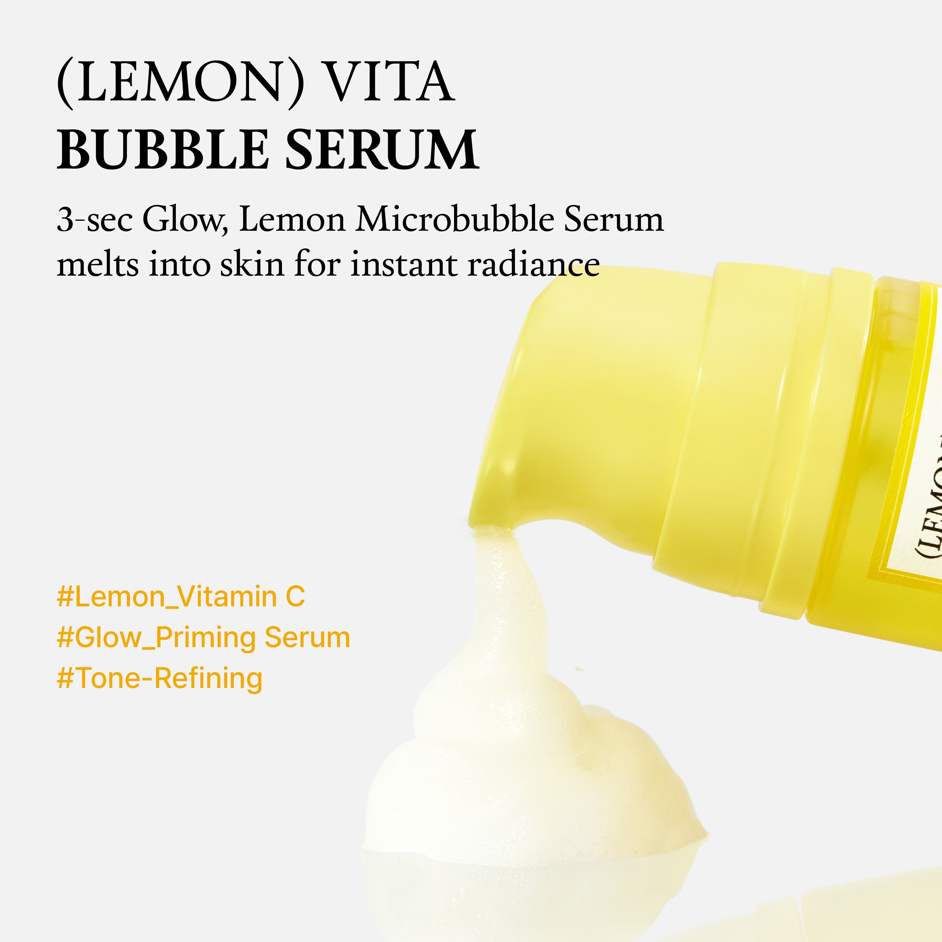 (Lemon) Vita Bubble Serum