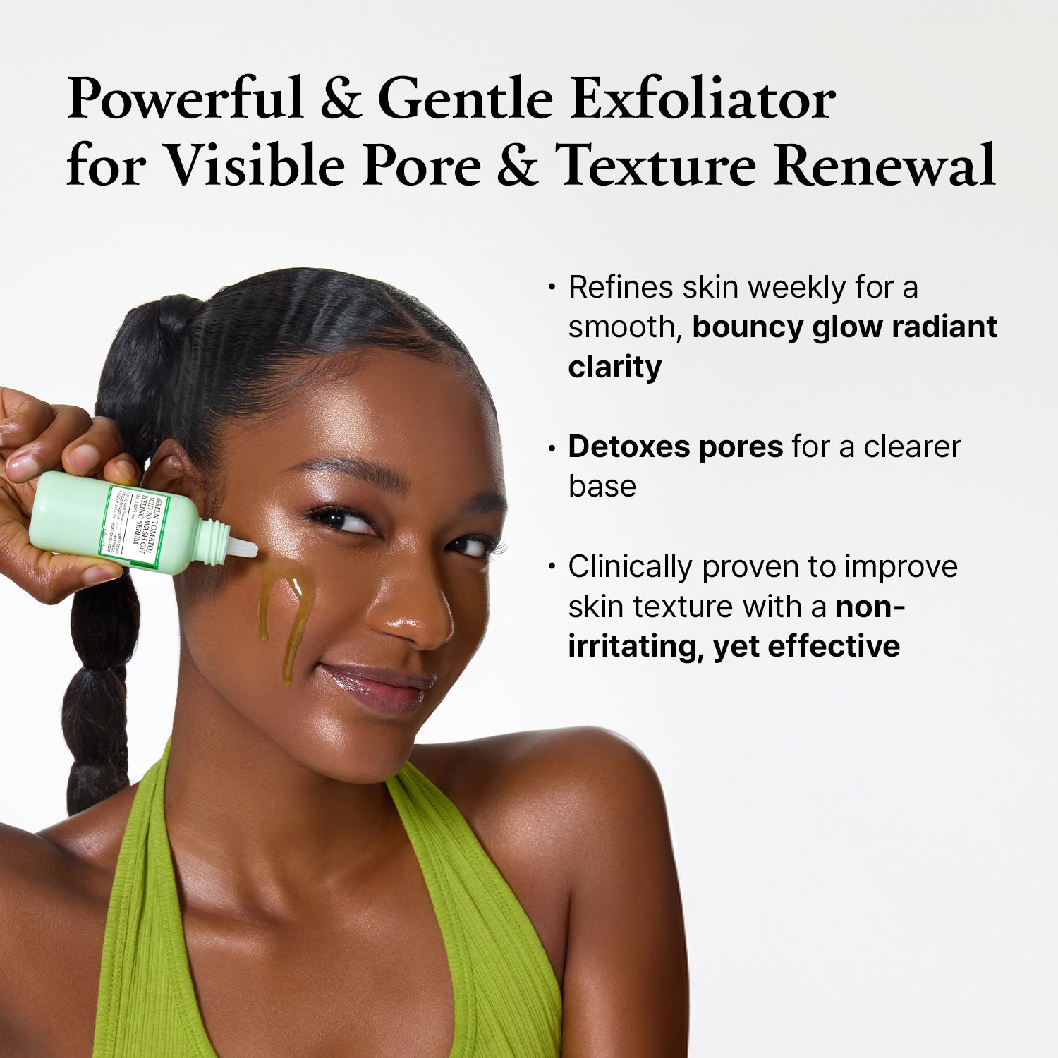 (Green Tomato) Acid 20 Wash Off Peeling Serum