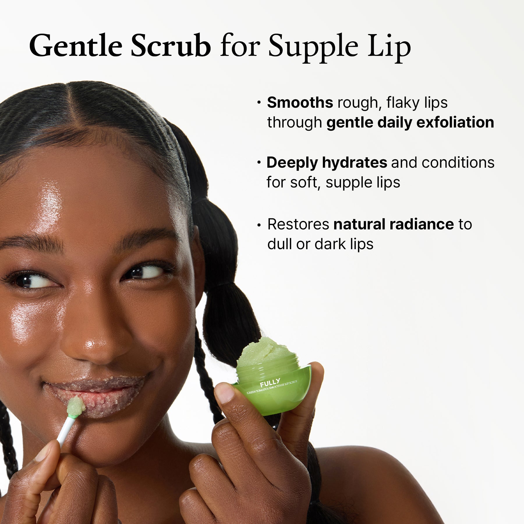 (Green Tomato) Smoothie Lip Scrub