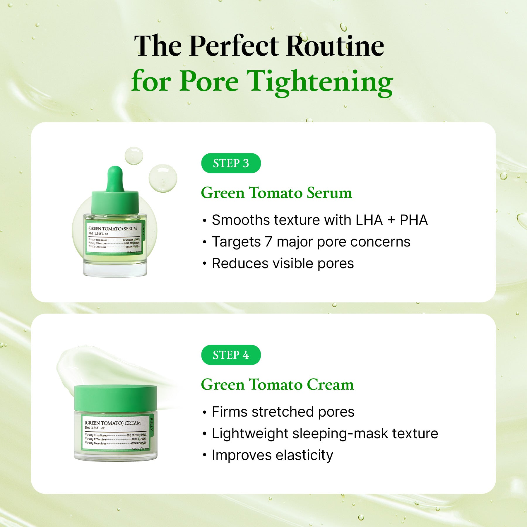 [Amazon] Green Tomato 4-Step Set