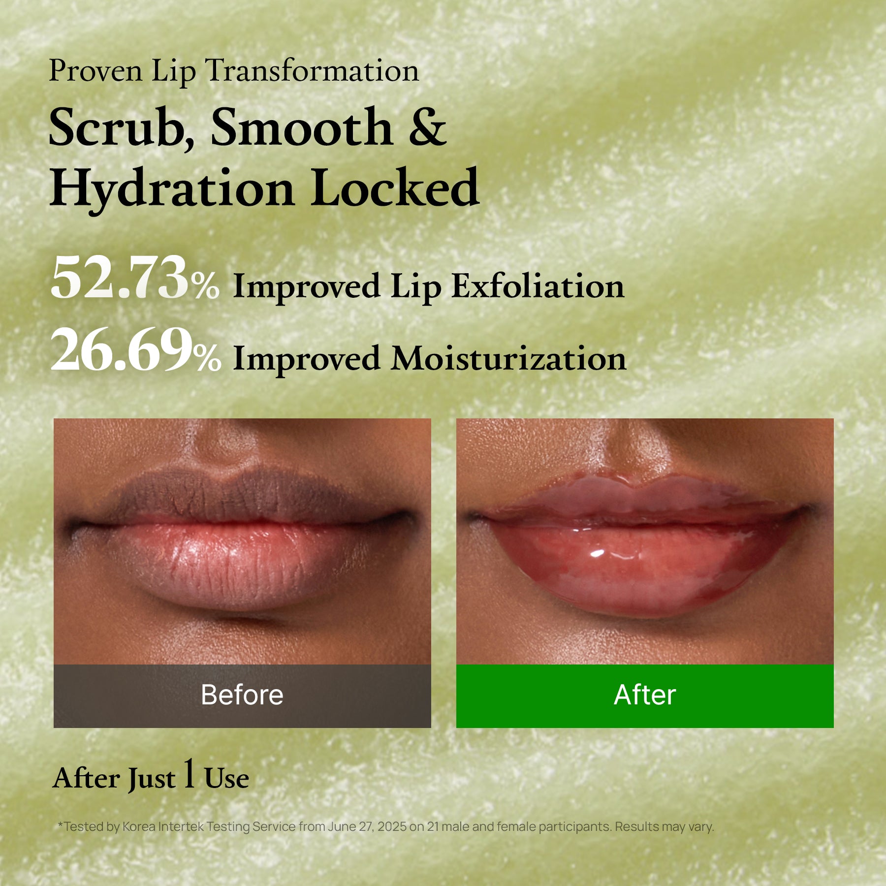 (Green Tomato) Smoothie Lip Scrub