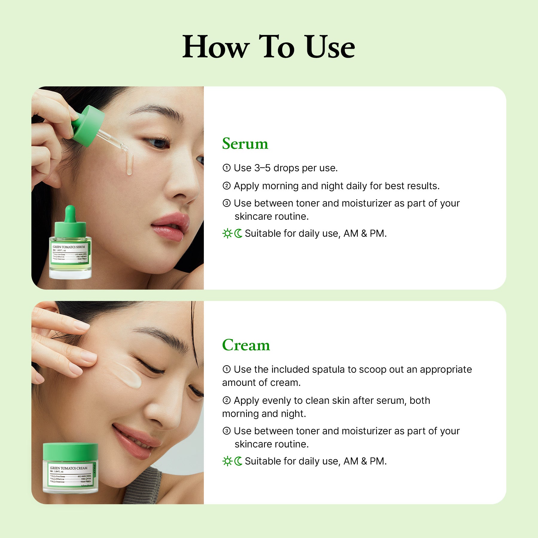 FULLY (Green Tomato) Pore Reset Trio | Vegan Pore-Tightening Set