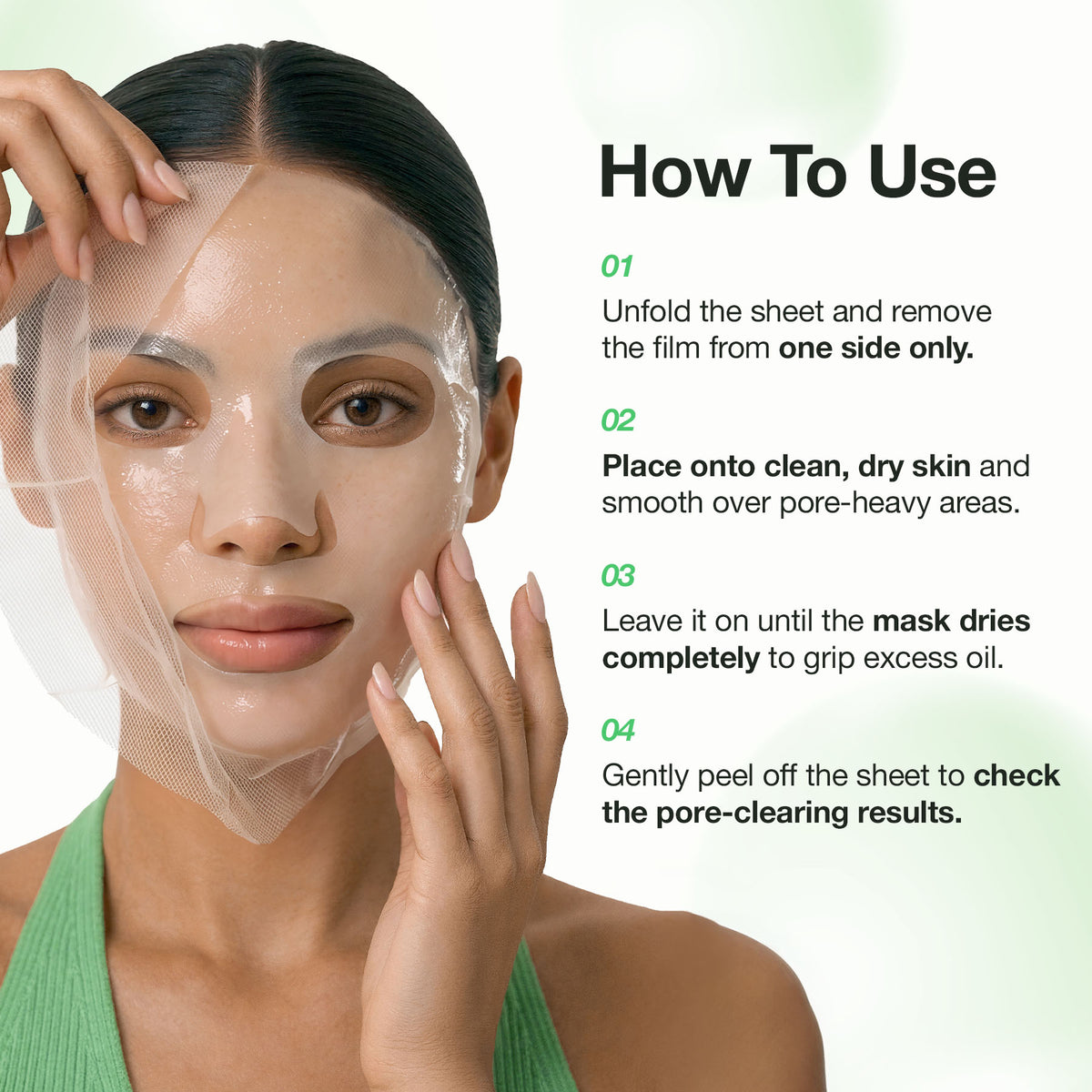 (Pore Peptide) Sebum Out Tightening Mask