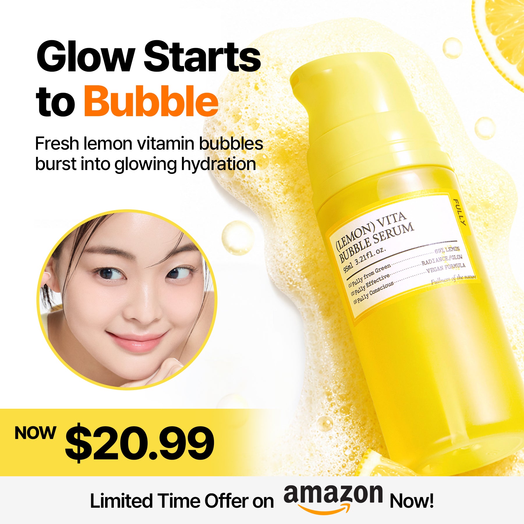 [Amazon] Lemon Vita Bubble Serum
