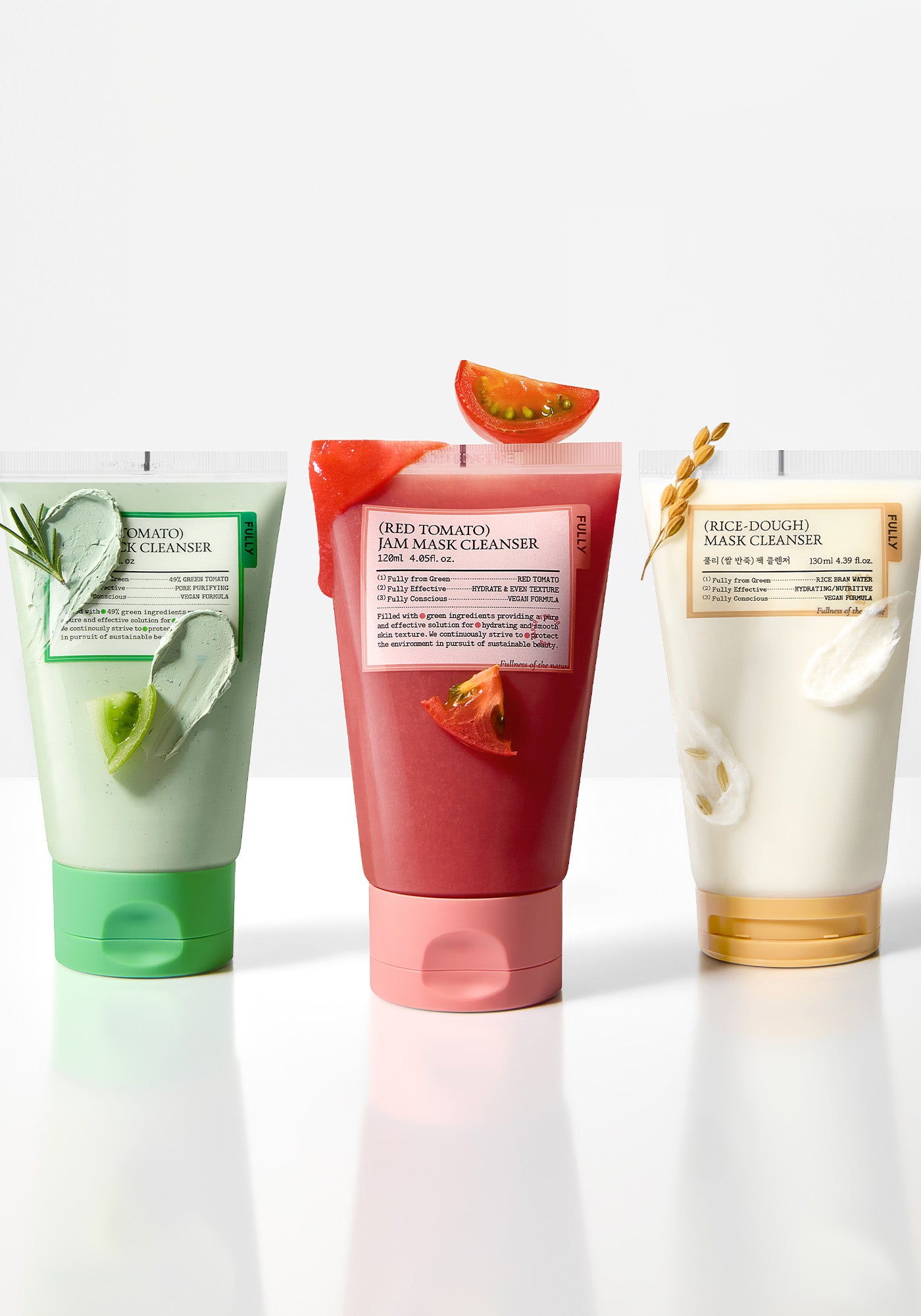 FULLY 3-Cleanser Routine Trio | 3 Different Formulas