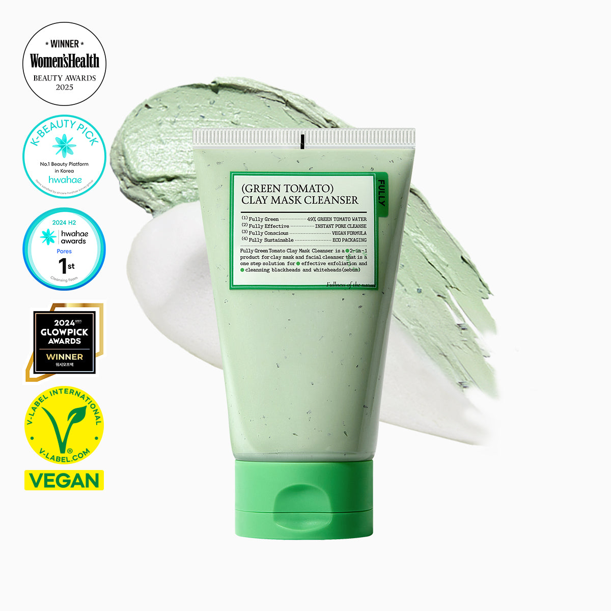 (Green Tomato) Clay Mask Cleanser