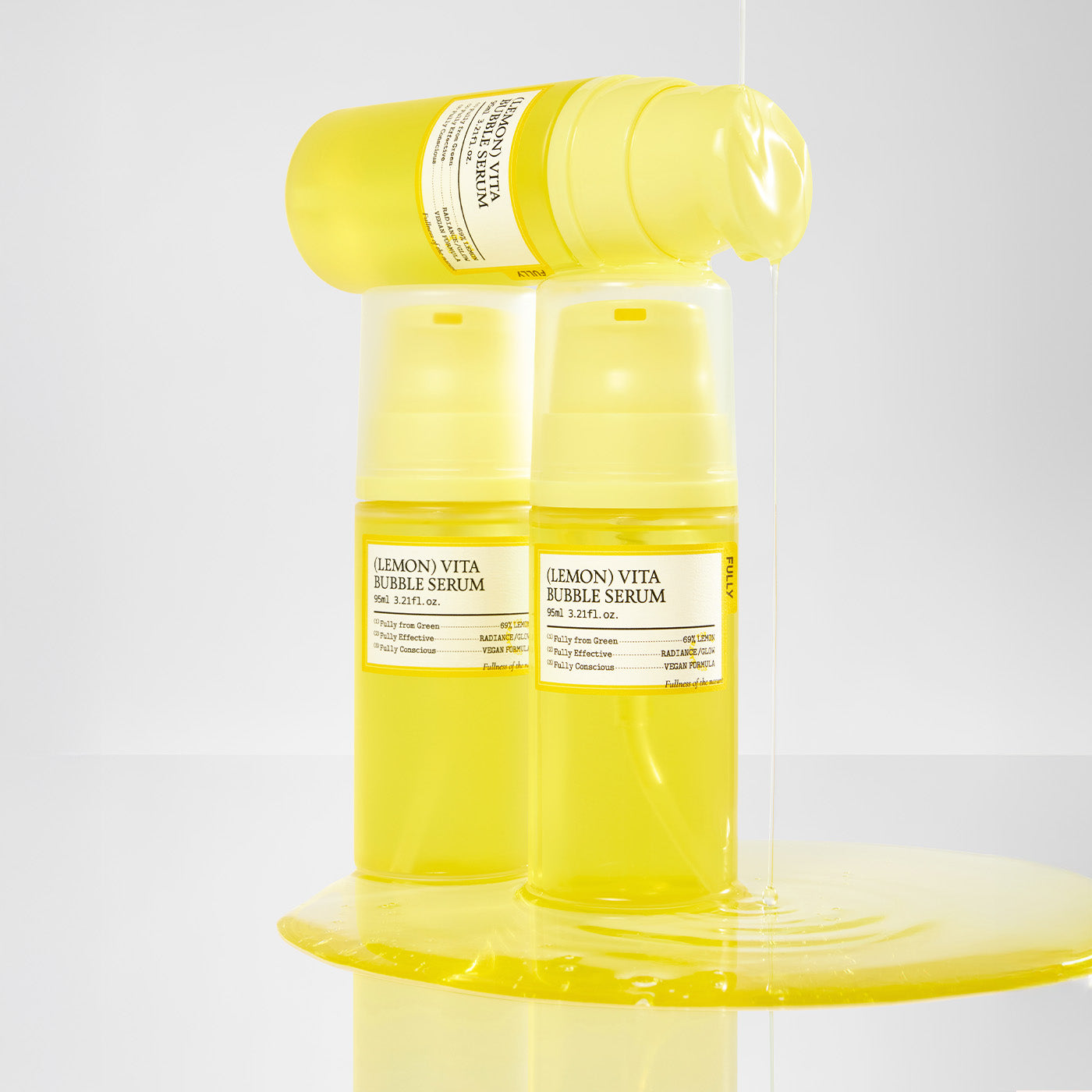 Lemon) Vita Bubble Serum | Hydration & Tone Correction