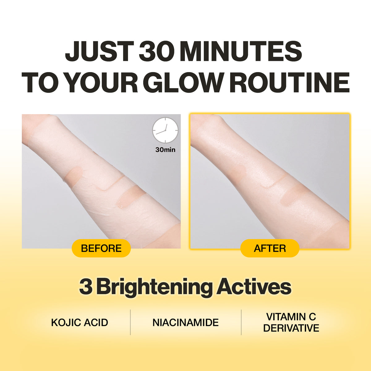 (Amazon) Kojic Acid Niacin C Quick Brightening Mask