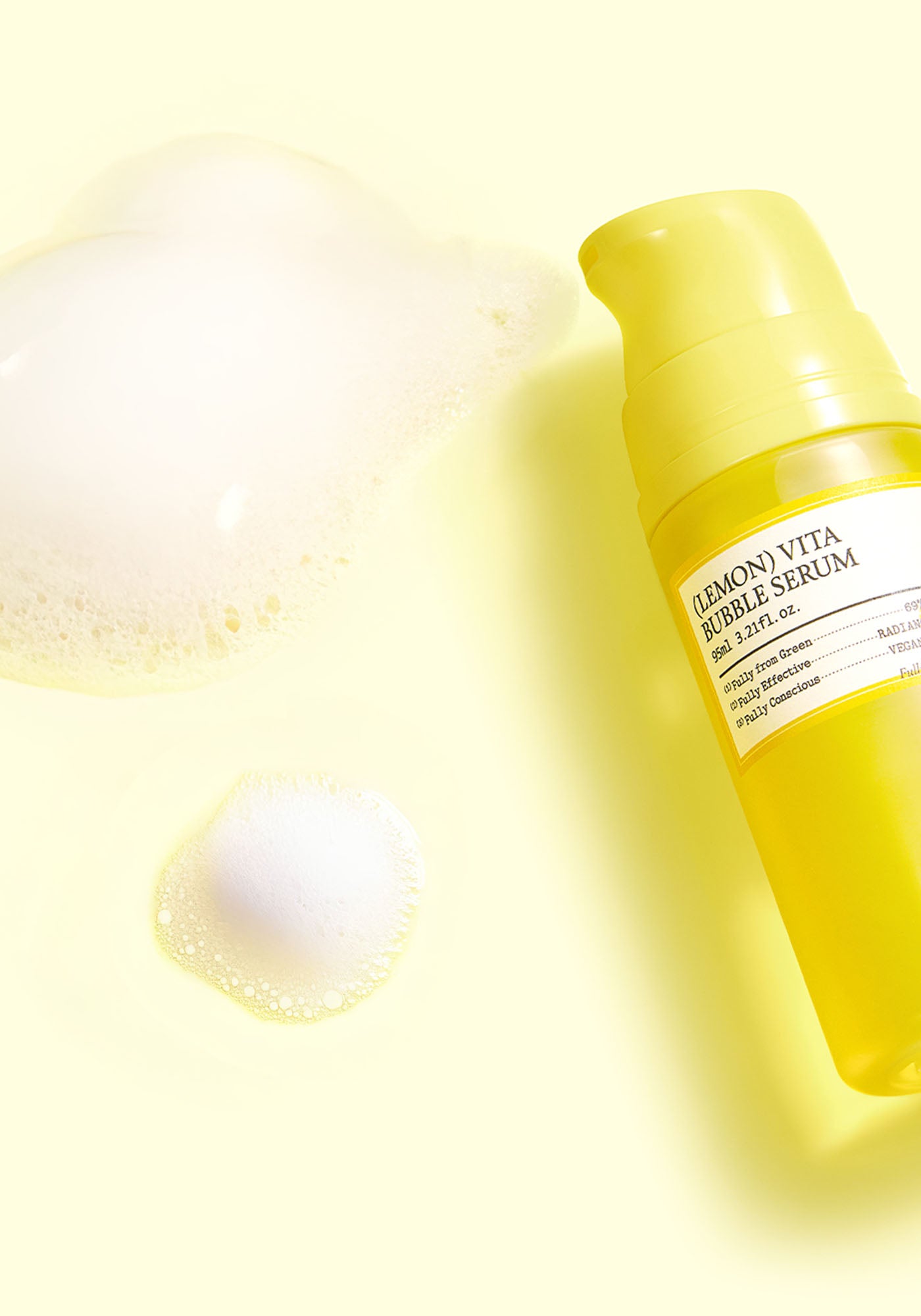 Lemon) Vita Bubble Serum | Hydration & Tone Correction