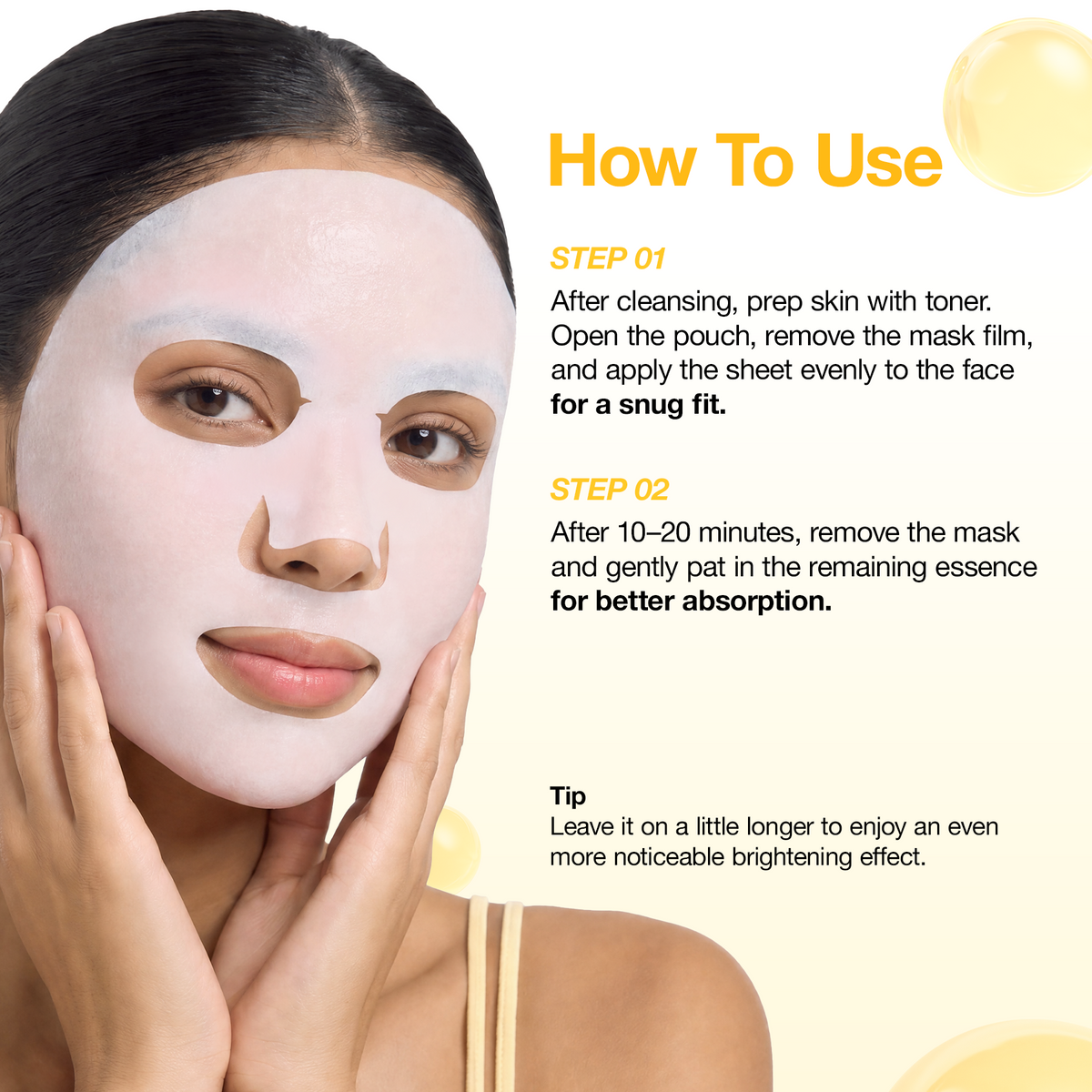 (Amazon) Kojic Acid Niacin C Quick Brightening Mask