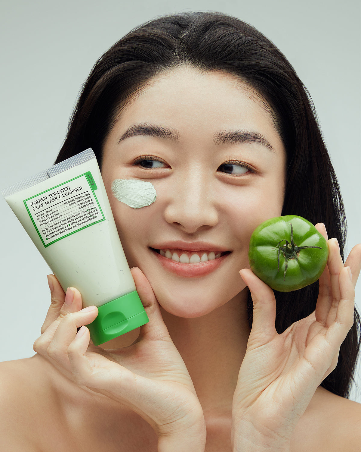 (Green Tomato) Clay Mask Cleanser Duo