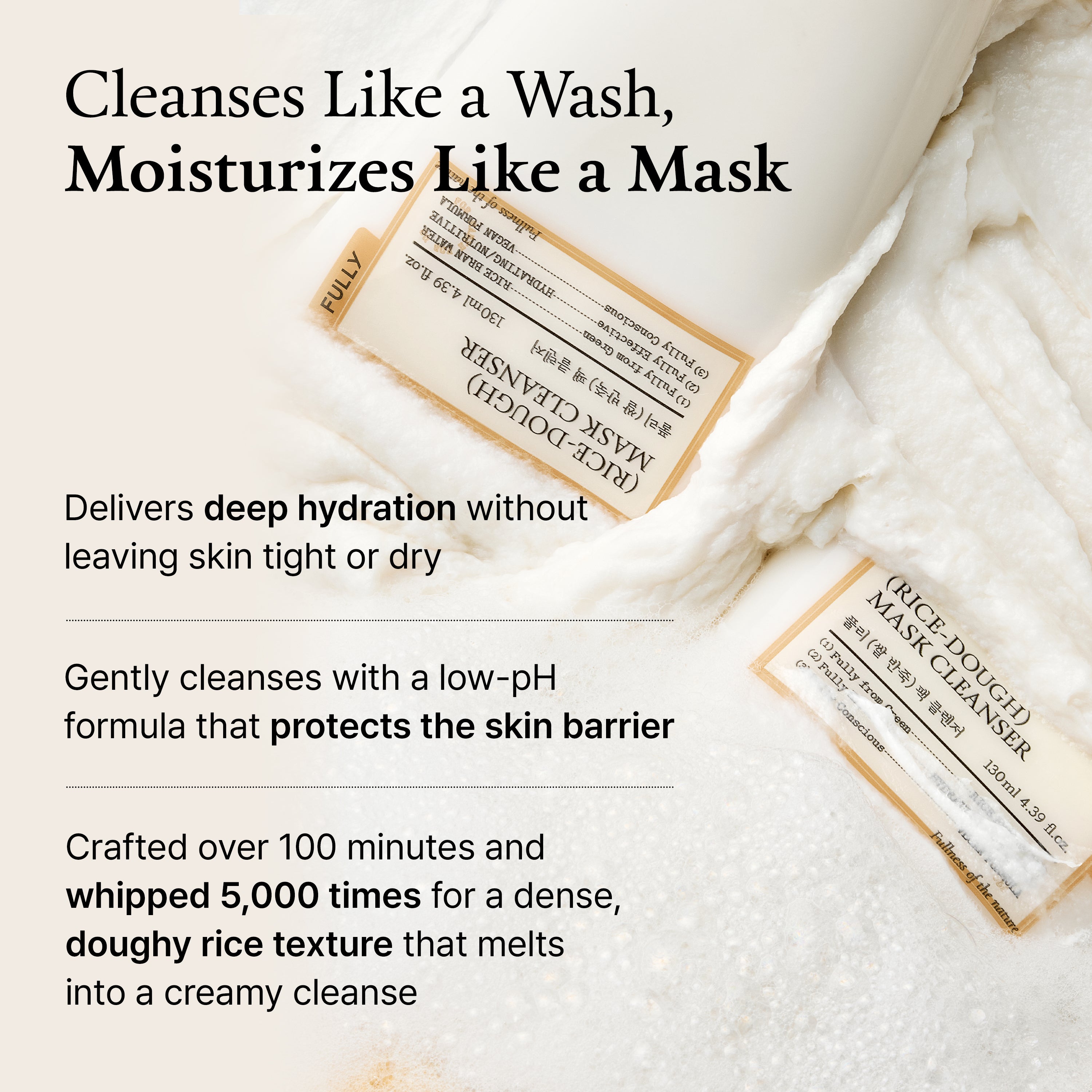 (Rice-Dough) Mask Cleanser