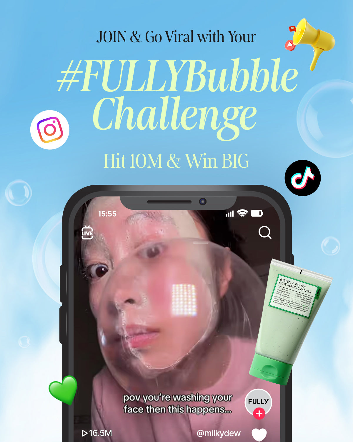 Returning Members #FULLYBubbleChallenge